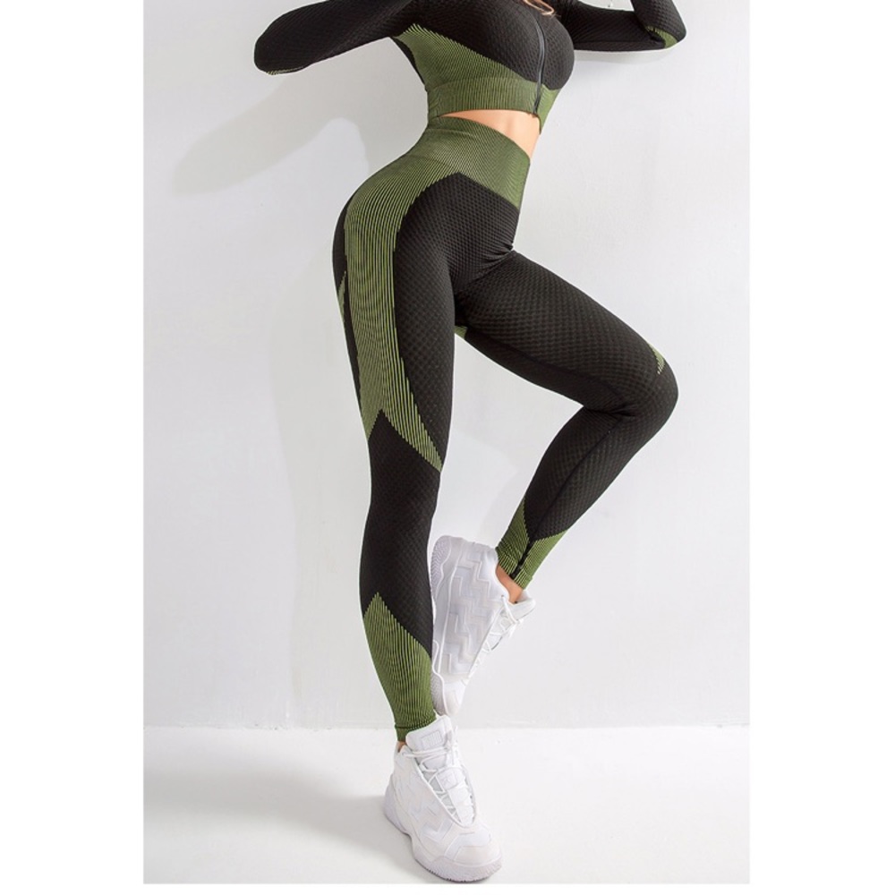 NWT XS M high waist yoga gym pants drywick sports - Picture 2 of 9